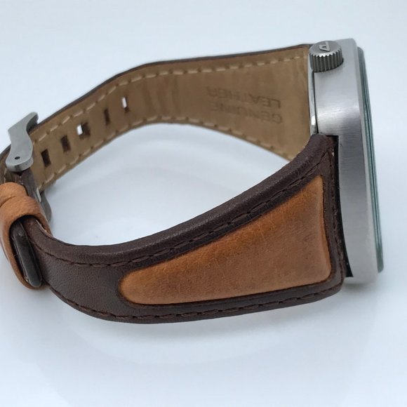 Diesel Women Watch Brown Genuine Leather Band Mult - Picture 4 of 13